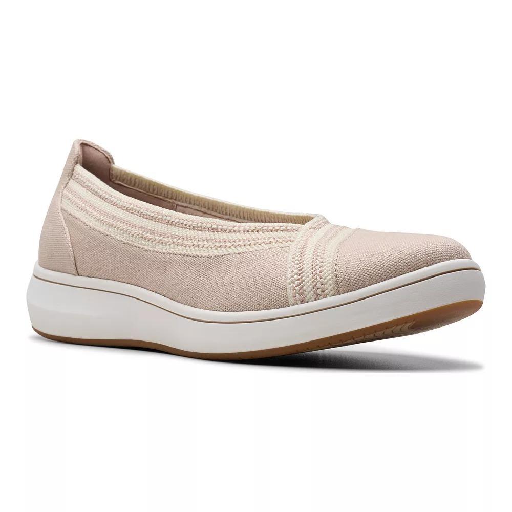 Clarks® Cloudsteppers BreezeSky Air Women's Slip-On Shoes, Size: 12, Brown Product Image