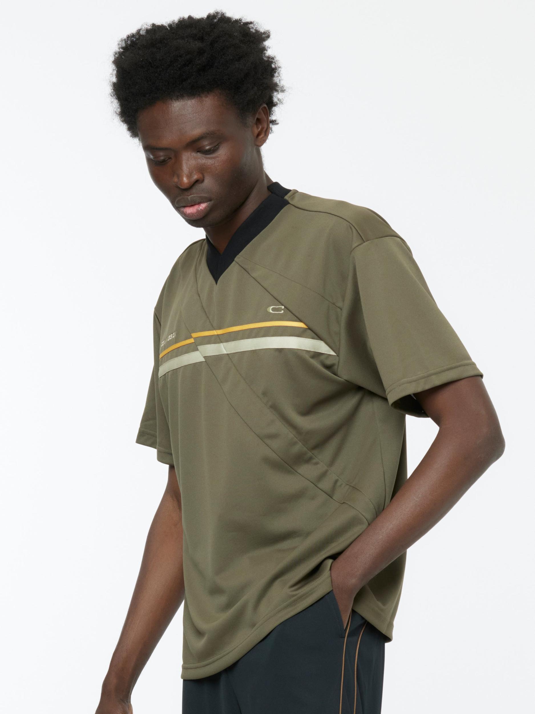 Creased Soccer T-Shirt (Olive) Product Image