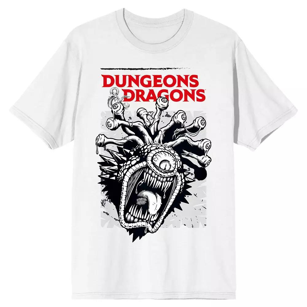 Men's Dungeons & Dragons Beholder Tee, Size: Small, White Product Image