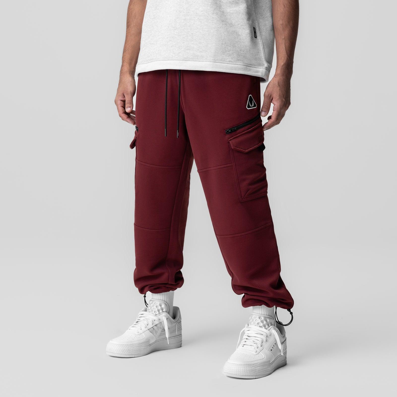 1033. Deltapeak® Cargo Cinch Jogger - Crimson Product Image