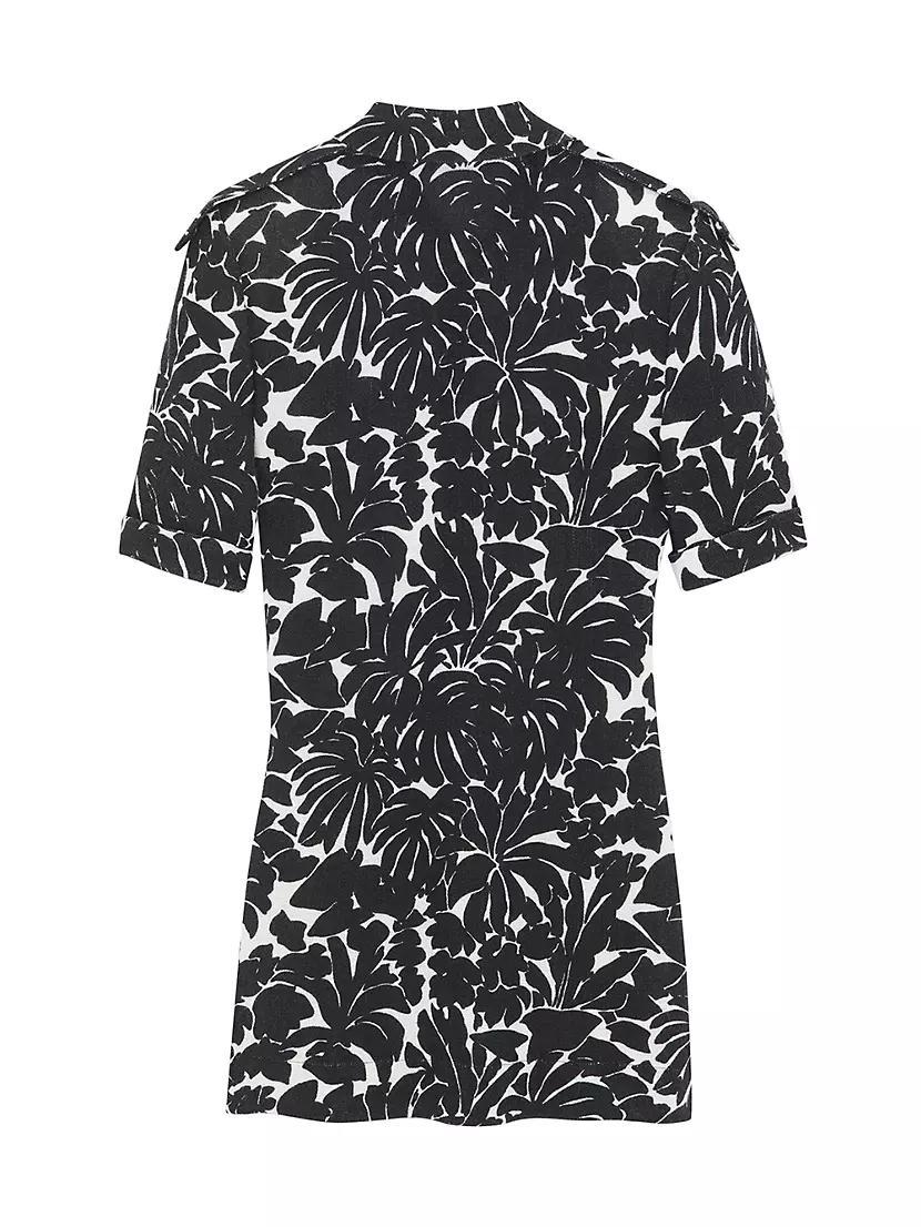 Shirt Dress in Palm Jersey Product Image