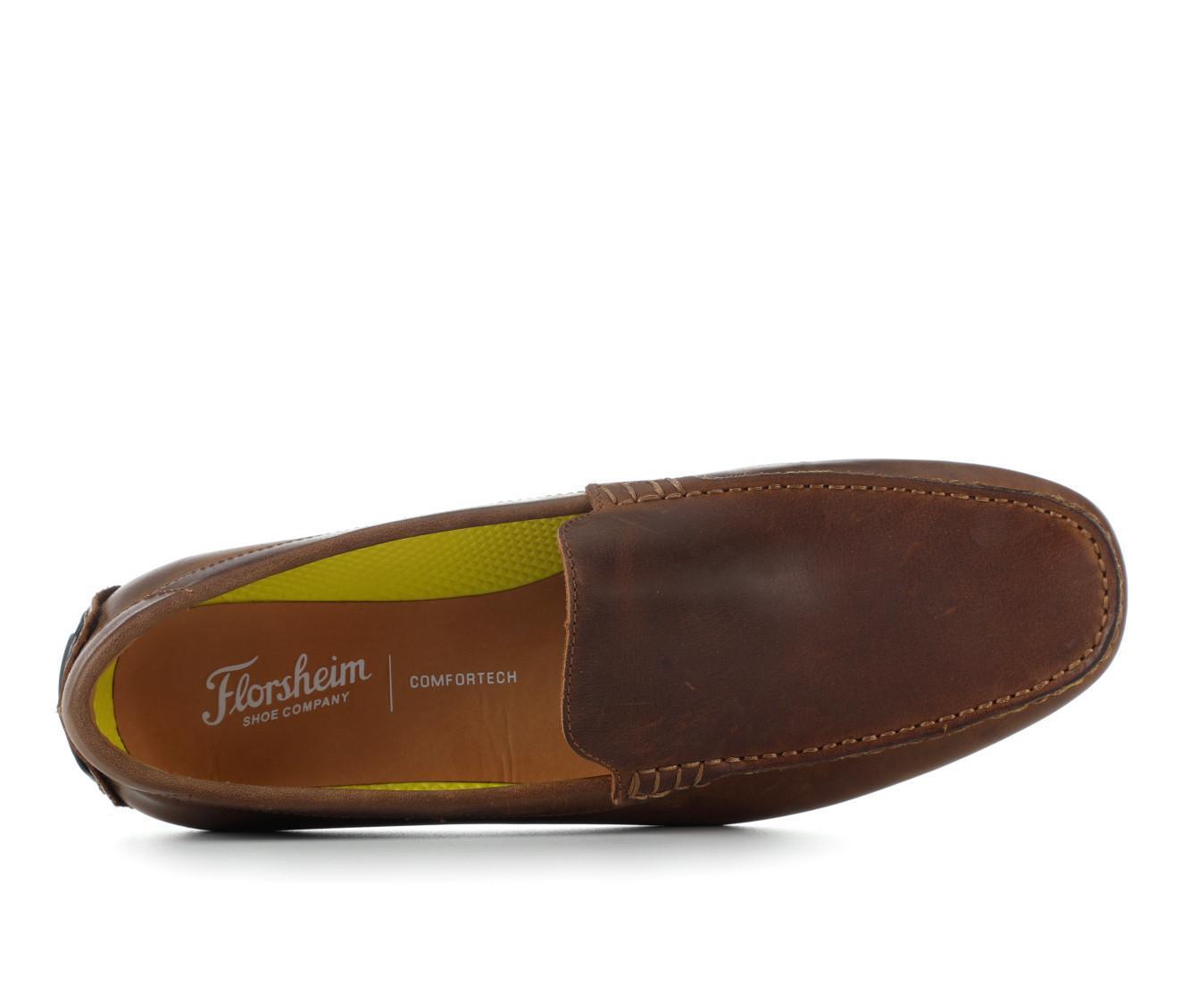 Men's Florsheim Motor Moc Toe Venetian Driver Loafers Product Image