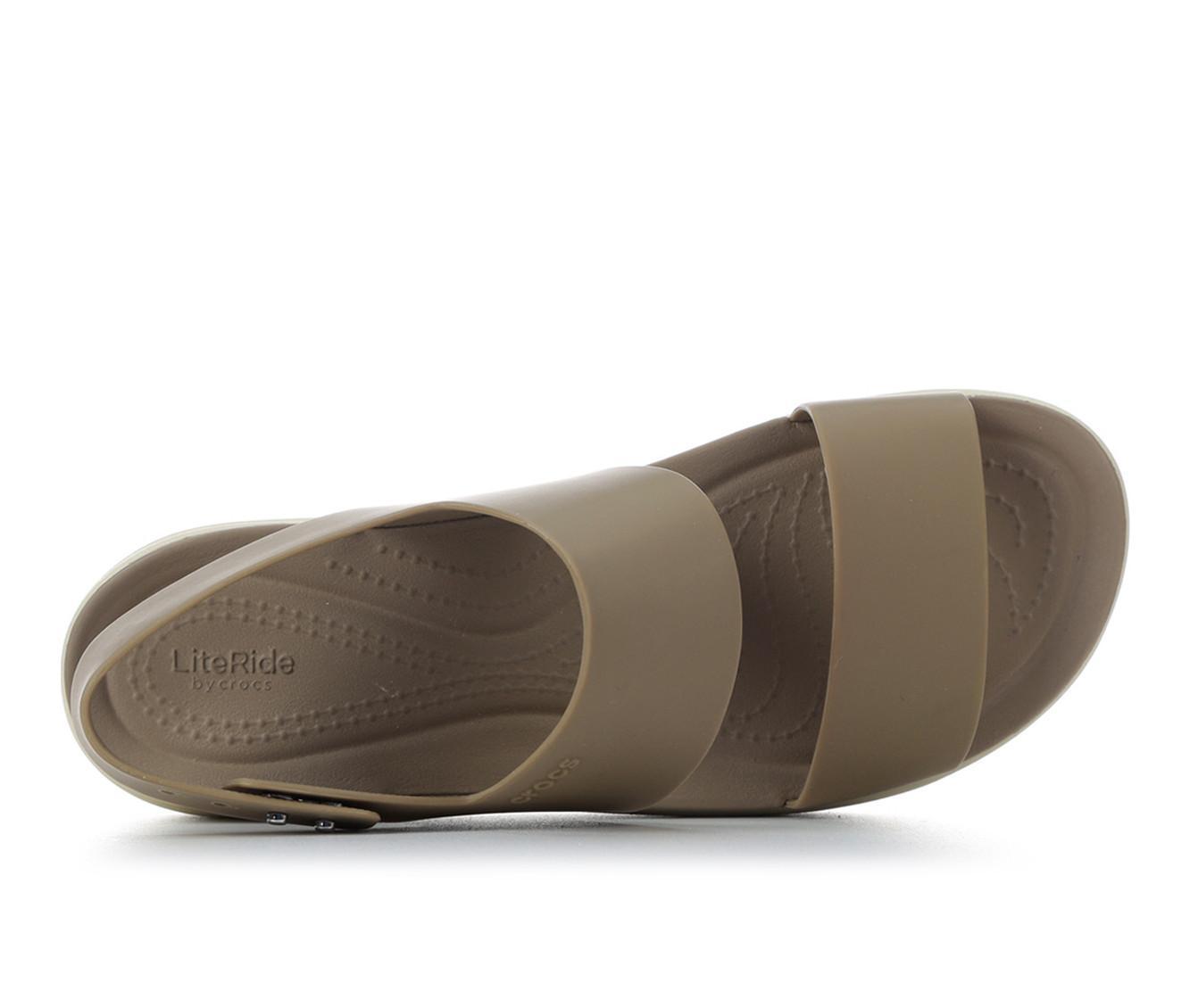 Women's Crocs Brooklyn Low Wedge Sandals Product Image