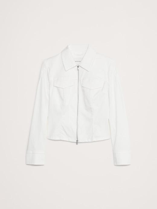 Stretch-Cotton Poplin Garage Jacket Product Image