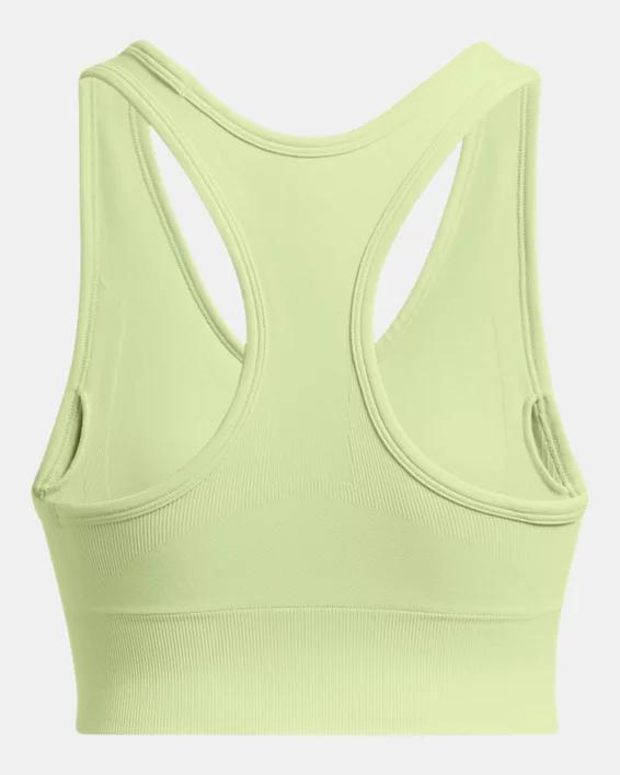 Women's Under Armour Vanish Seamless Medium-Impact Mid Sports Bra, Size: XS, White Product Image