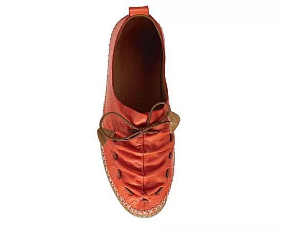 Spring Step Brandal Women's Leather Loafers, Size: 38, Red Product Image