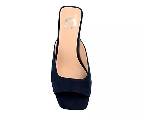 Journee Larna Womens Kitten Sandals Green Product Image