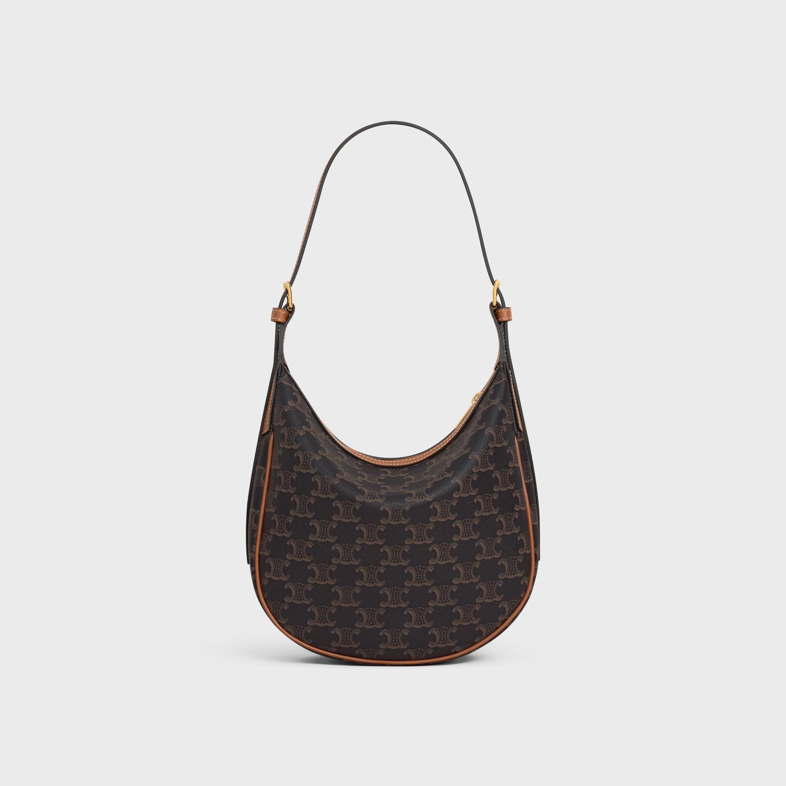 SMALL HELOÏSE BAG IN TRIOMPHE CANVAS AND CALFSKIN Product Image