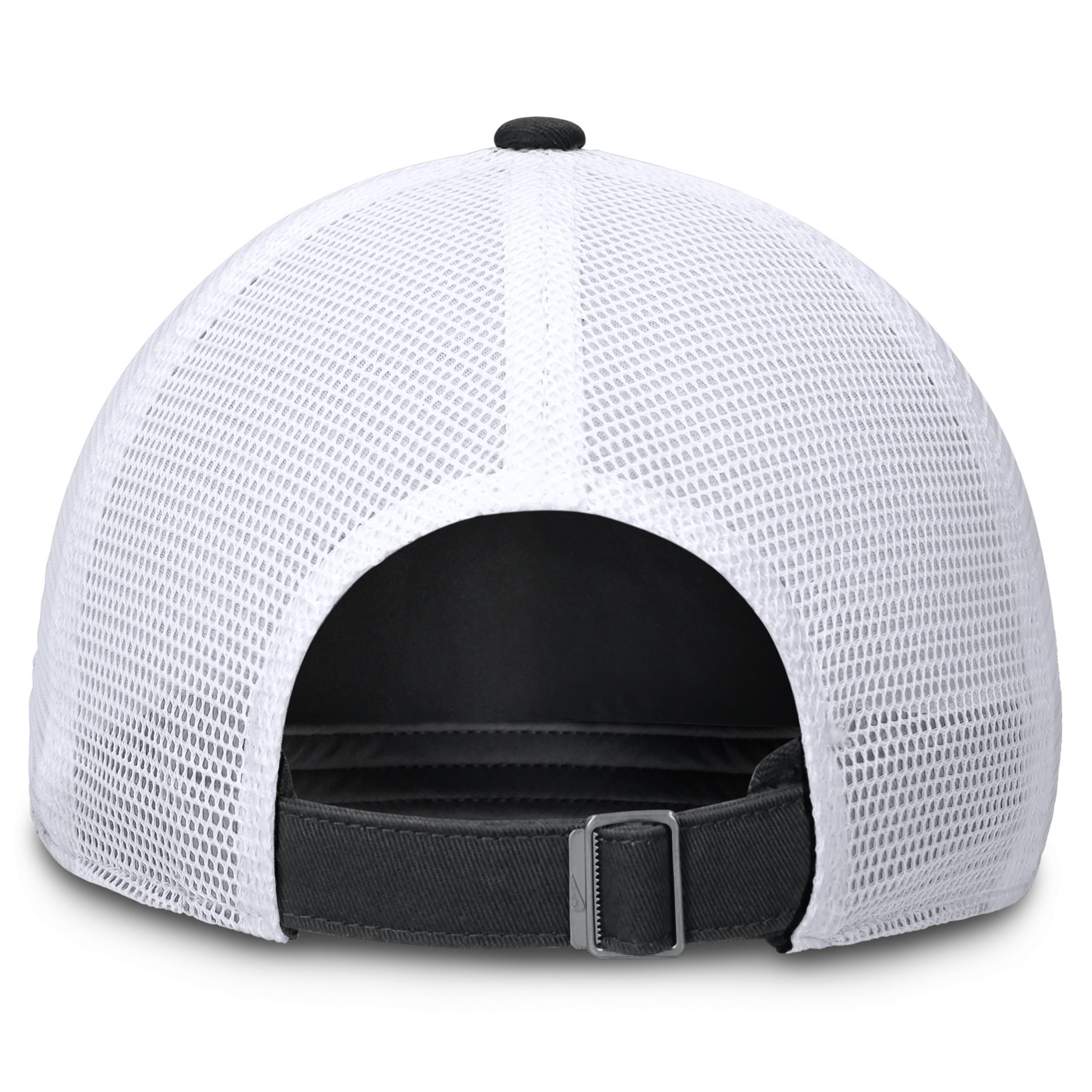Mens Nike Pittsburgh Pirates Evergreen Wordmark Trucker Adjustable Hat Product Image