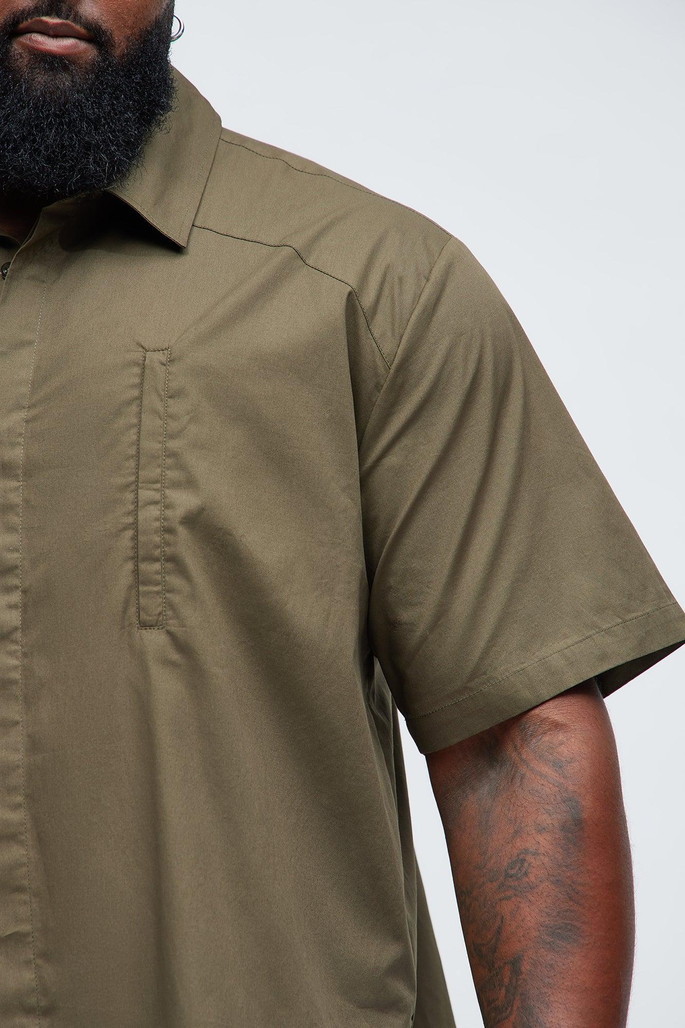 Vinton Shirt - Olive Product Image