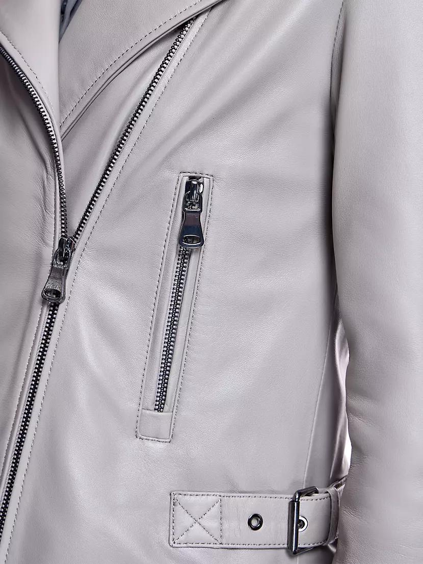 Leather Moto Jacket Product Image