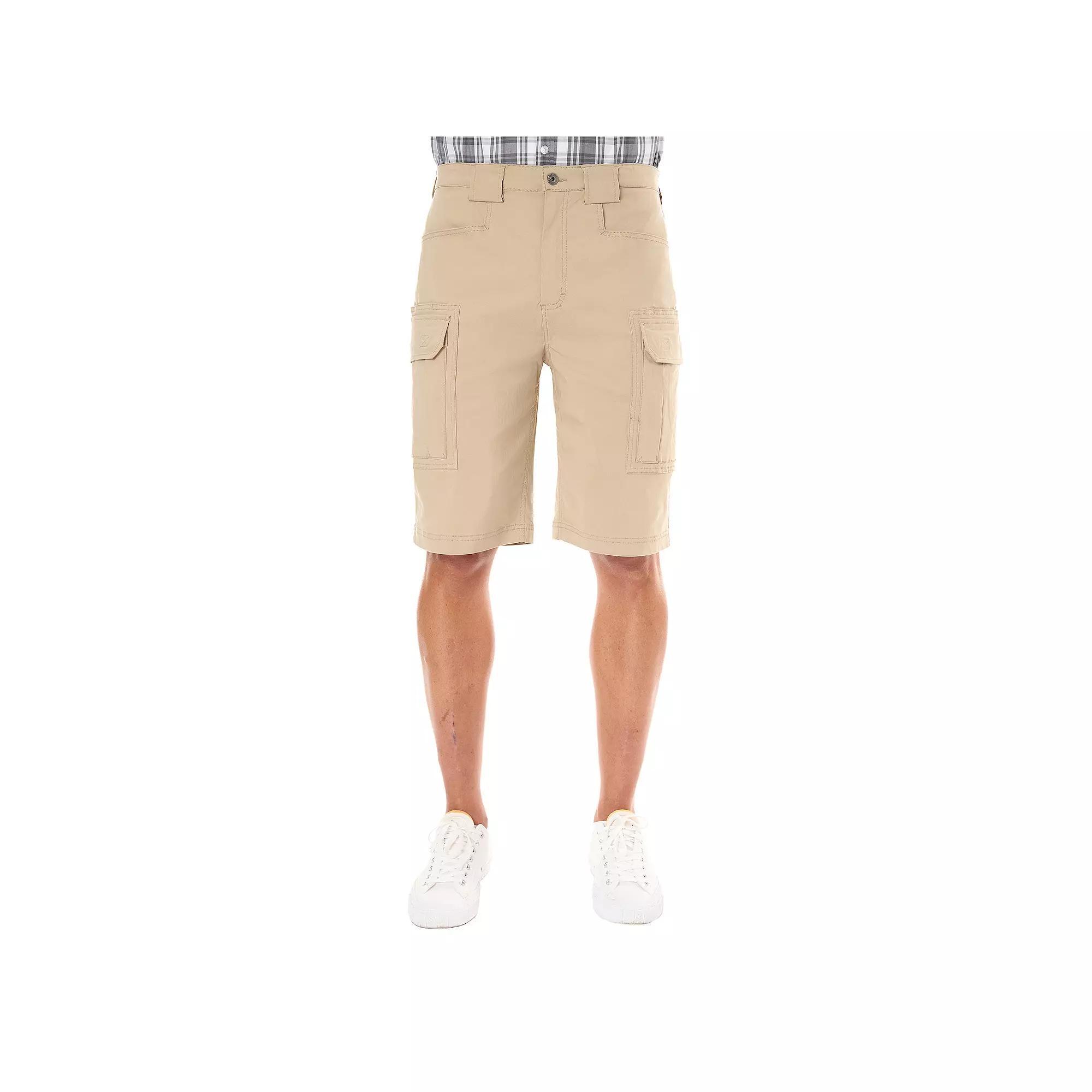 Men's Smith's Workwear Stretch Performance Cargo Shorts, Size: 34, Aged Green Product Image