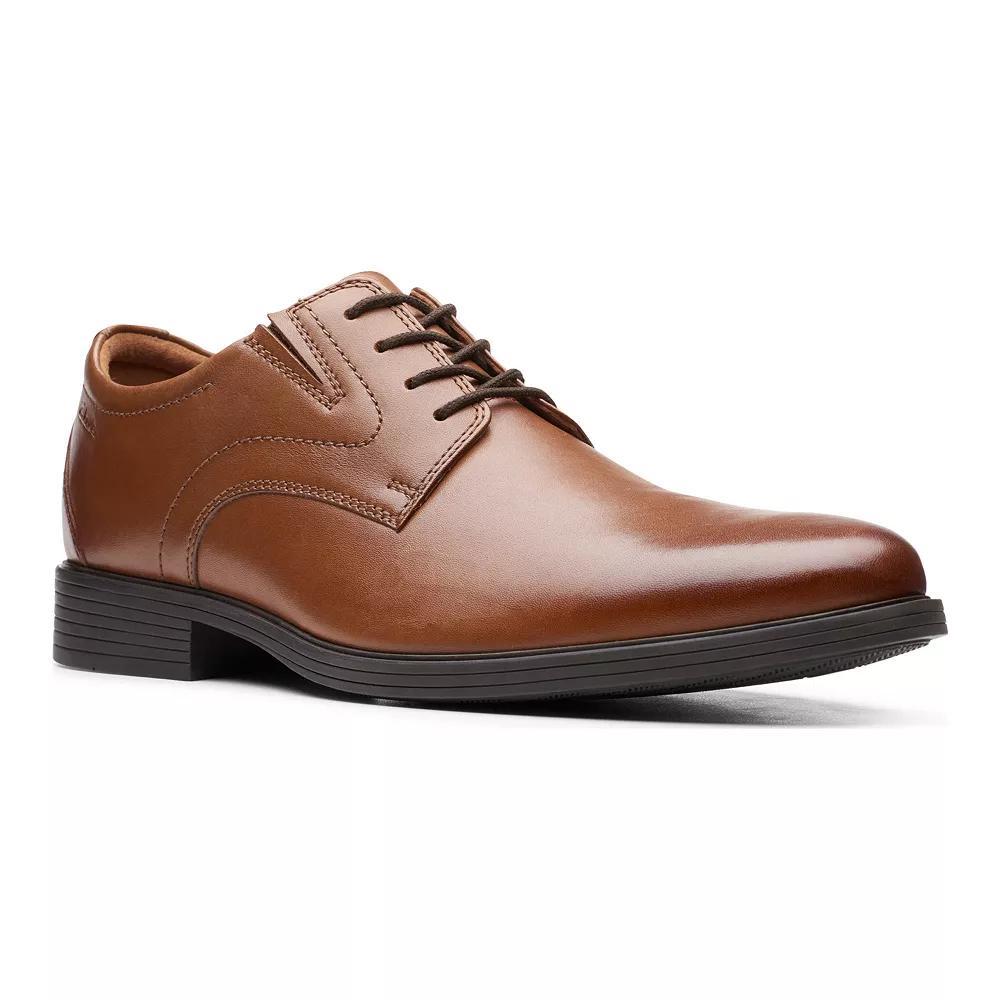 Clarks Whiddon Plain Mens Leather Oxford Shoes Product Image