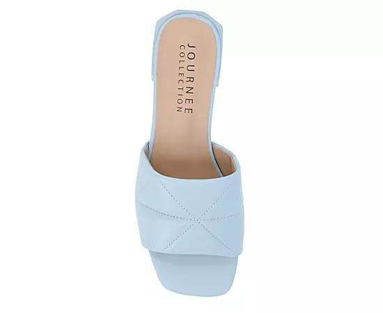 Journee Elidia Womens Block Heel Sandals Product Image