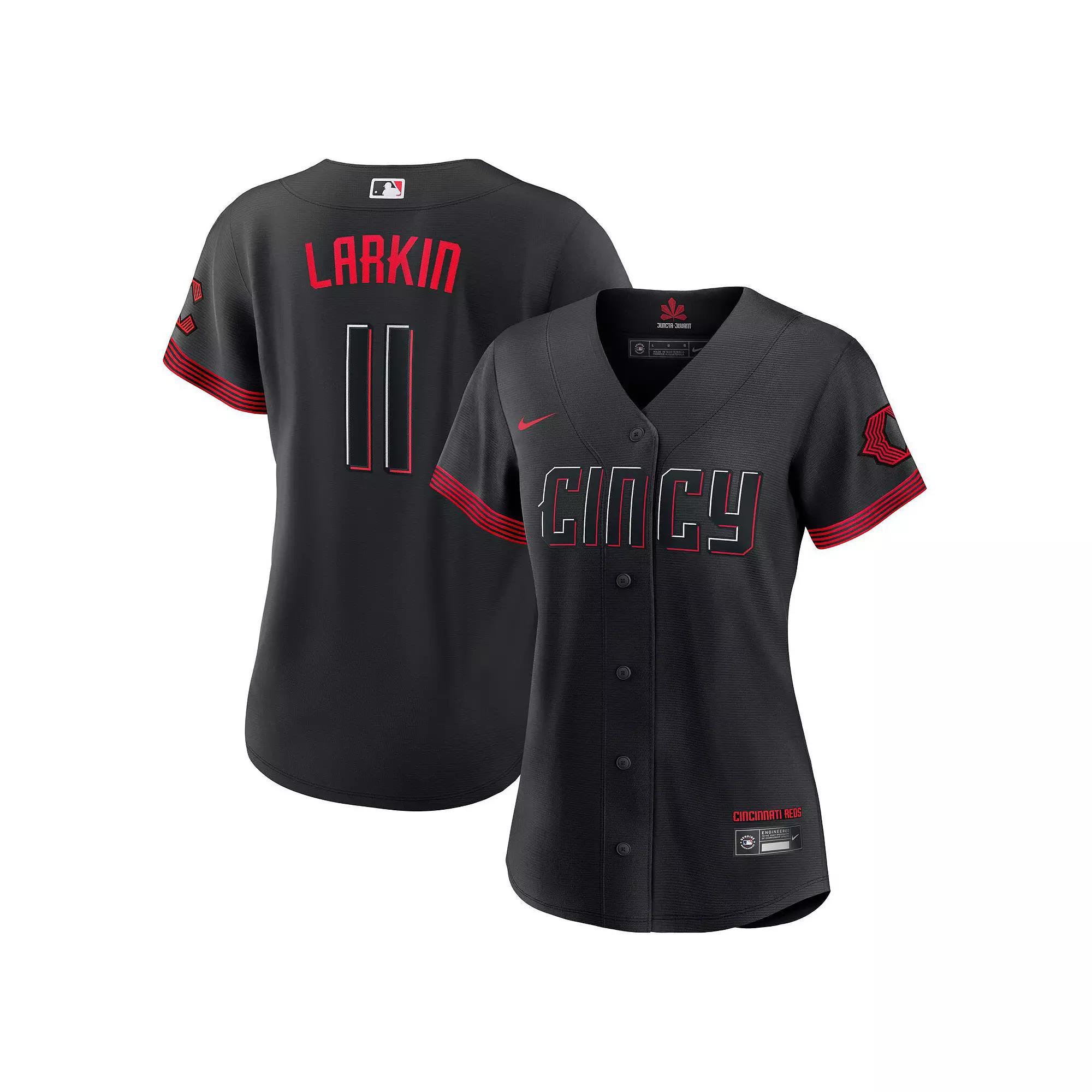 Women's Nike Navy Cleveland Guardians Alternate Official Replica Jersey, Size: Medium, Grd Blue Product Image
