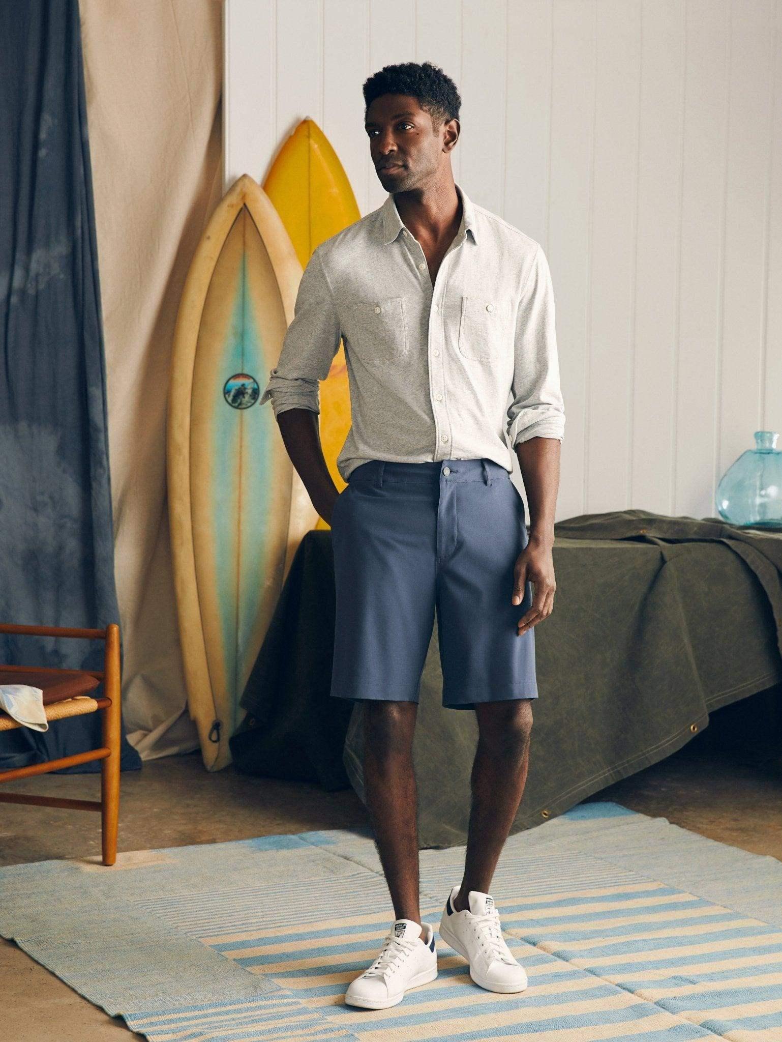 All Day™ Short 1.0 (9") - Dark Blue Nights Male Product Image