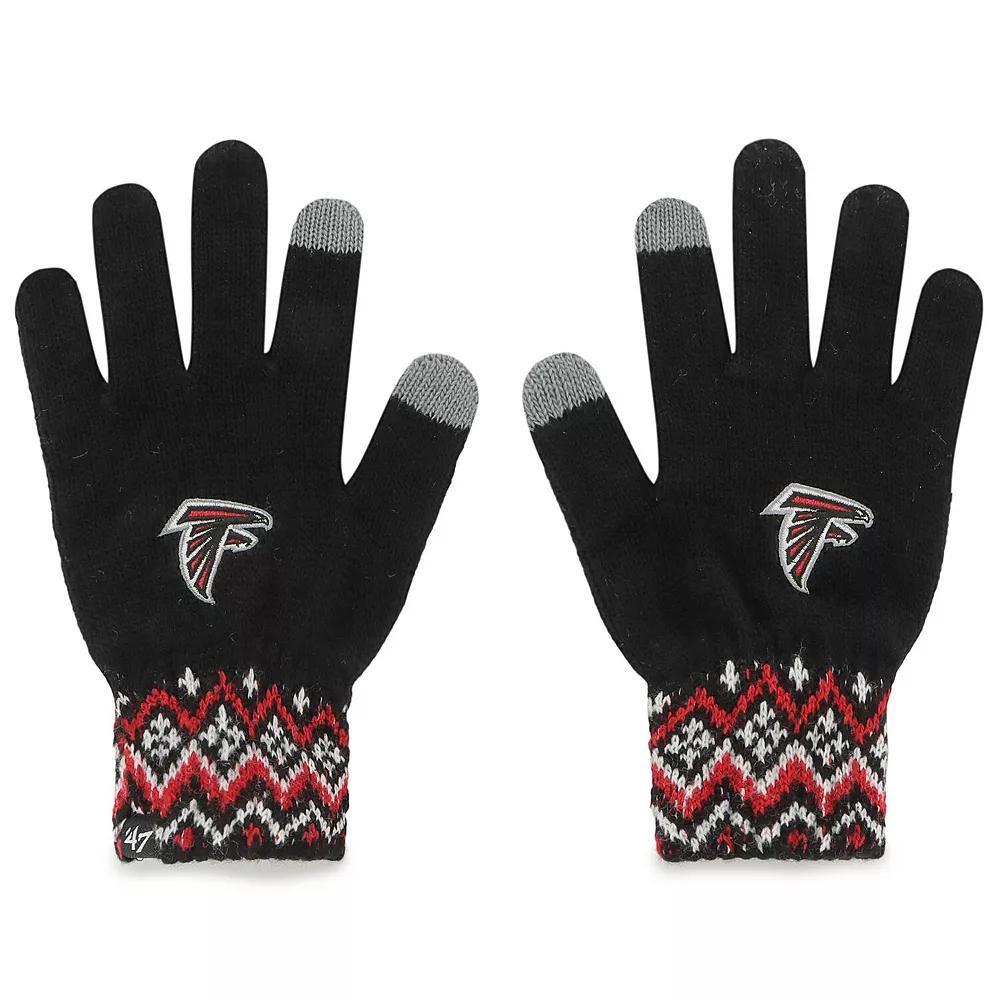 Women's '47 Atlanta Falcons Elsa Gloves, Team Product Image