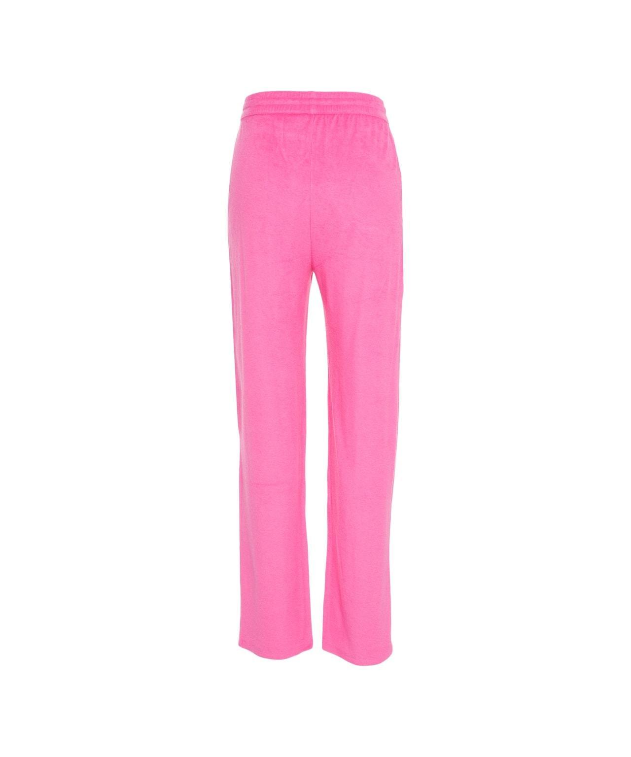 Wide leg joggers in terry cloth Product Image