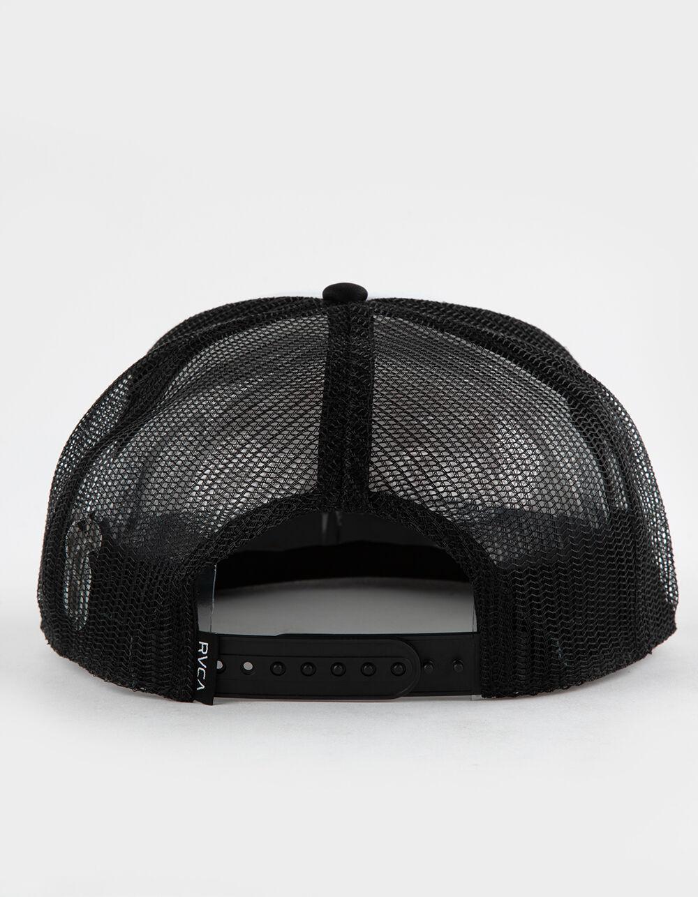 RVCA Luke P Trucker Hat - BLK/WHT Product Image