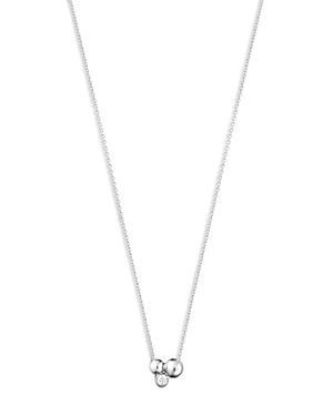 Georg Jensen Sterling Silver Moonlight Grapes Diamond Ball Cluster Pendant Necklace, 17.72 Product Image