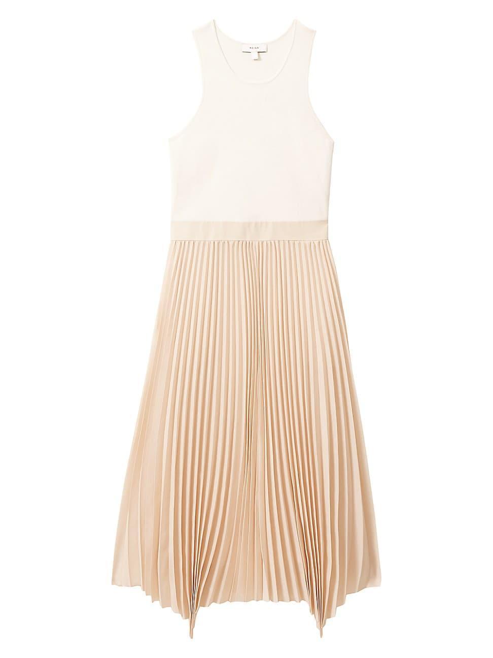 Womens Marnie Pieced Pleated Dress Product Image