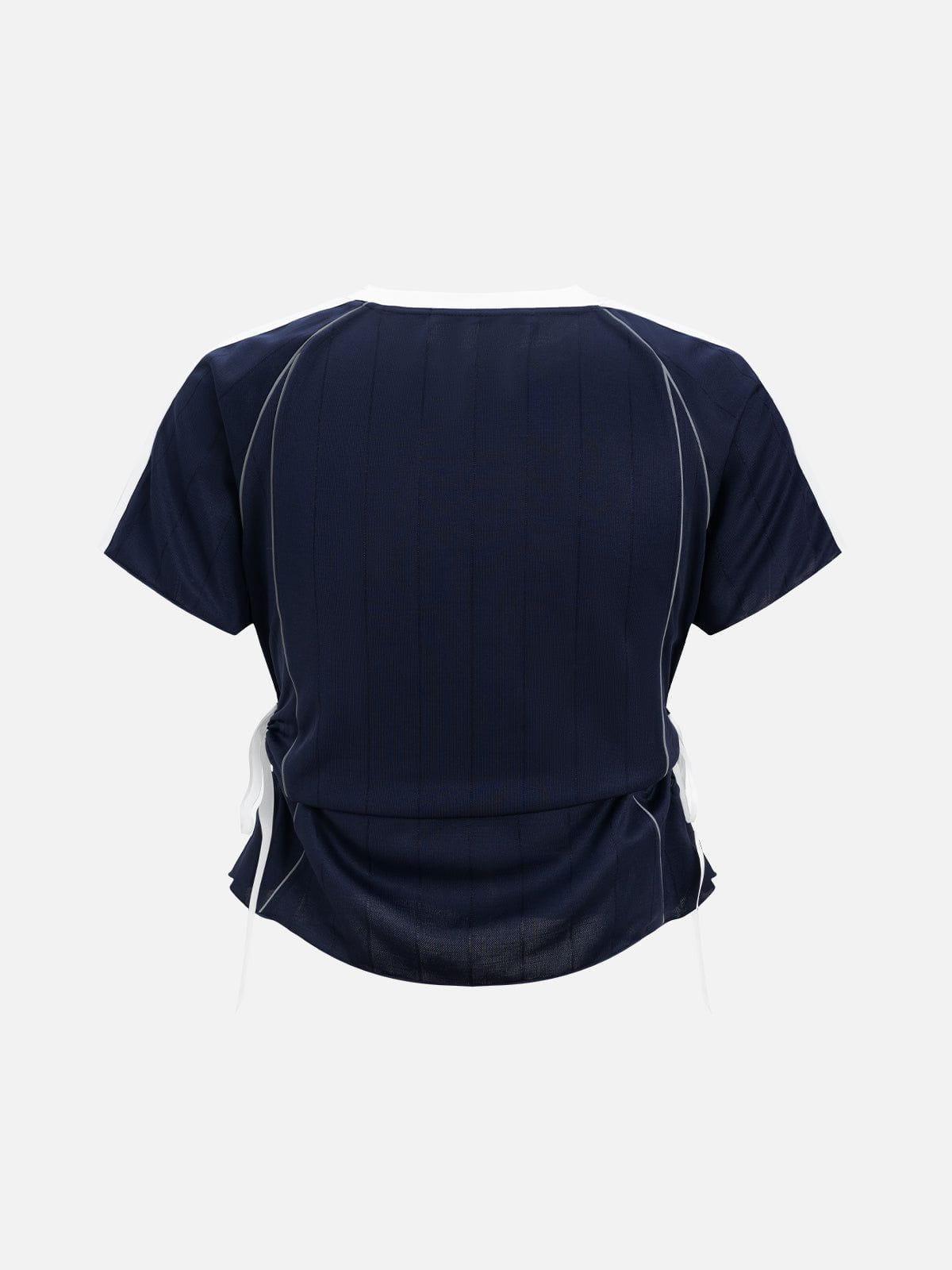 Aelfric Eden Cut-Out Stripe Soccer Jersey Female Product Image
