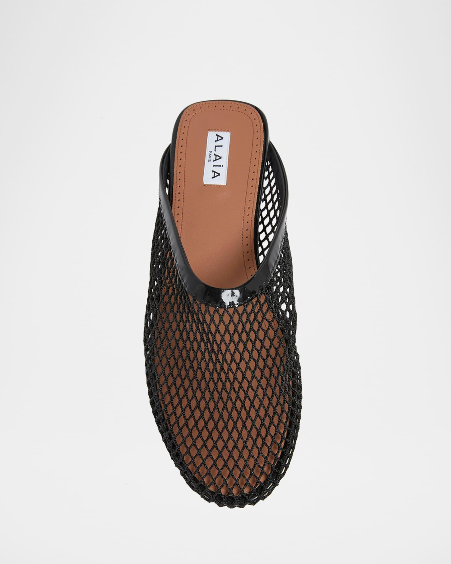 Mesh Flat Mules Product Image
