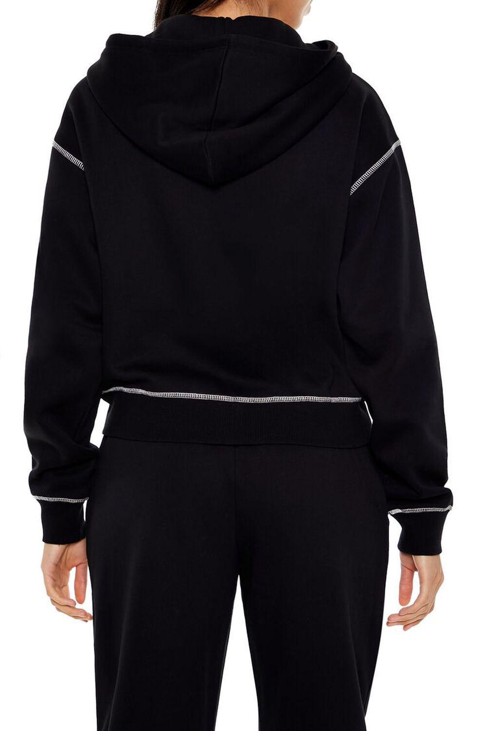 Skeleton Graphic Zip-Up Hoodie | Forever 21 Product Image