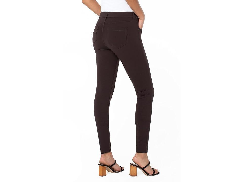 Liverpool Los Angeles Gia Glider/Revolutionary New Skinny Pull-On Knit Super Stretch Ponte Pants (Java) Women's Casual Pants Product Image