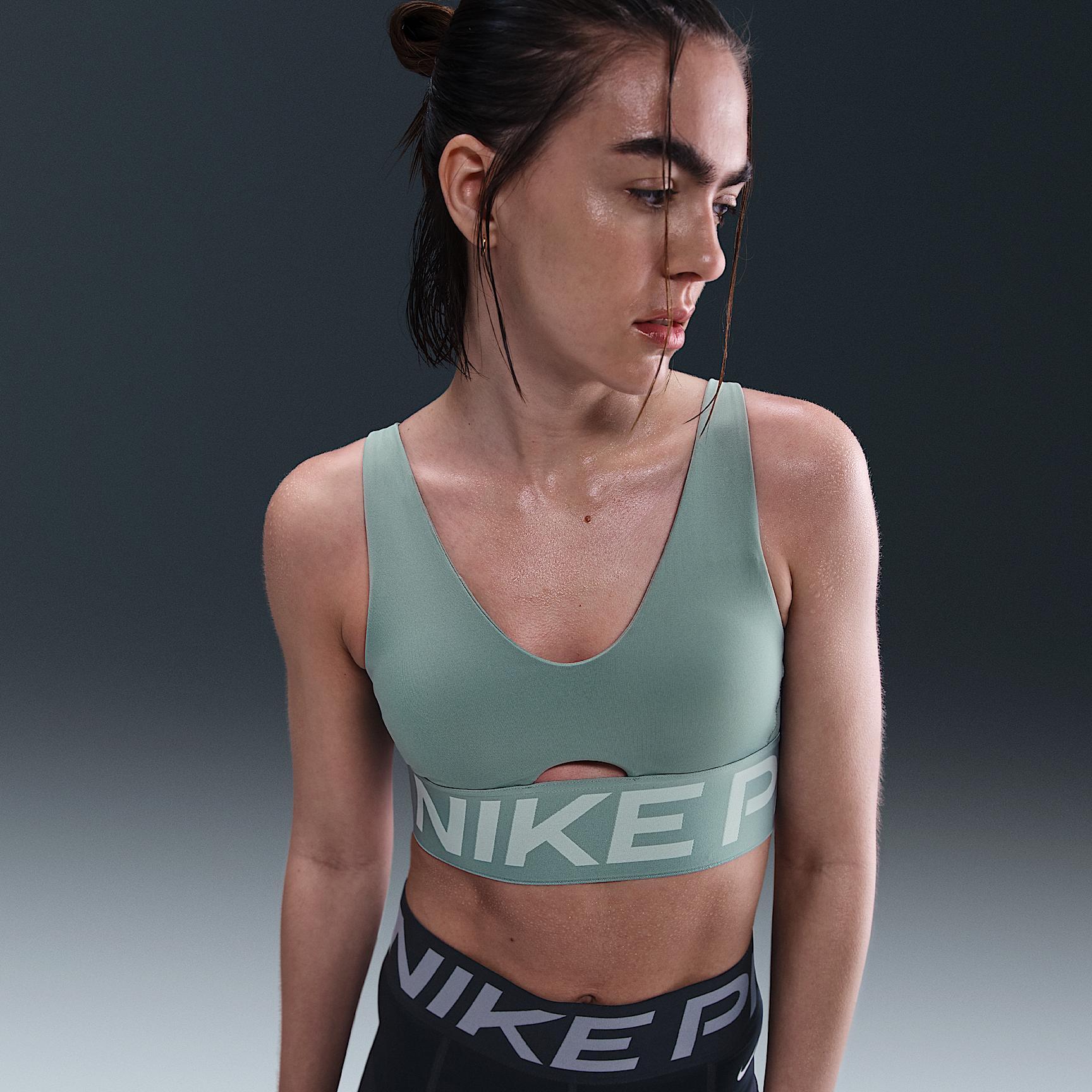 Women's Nike Pro Indy Plunge Medium-Support Padded Sports Bra Product Image