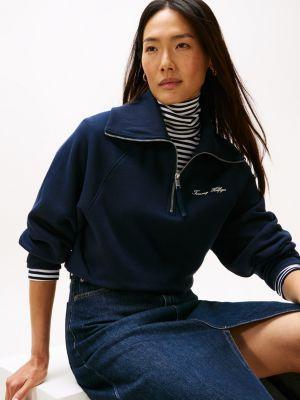 Interlock Fleece Quarter-Zip Sweatshirt Product Image