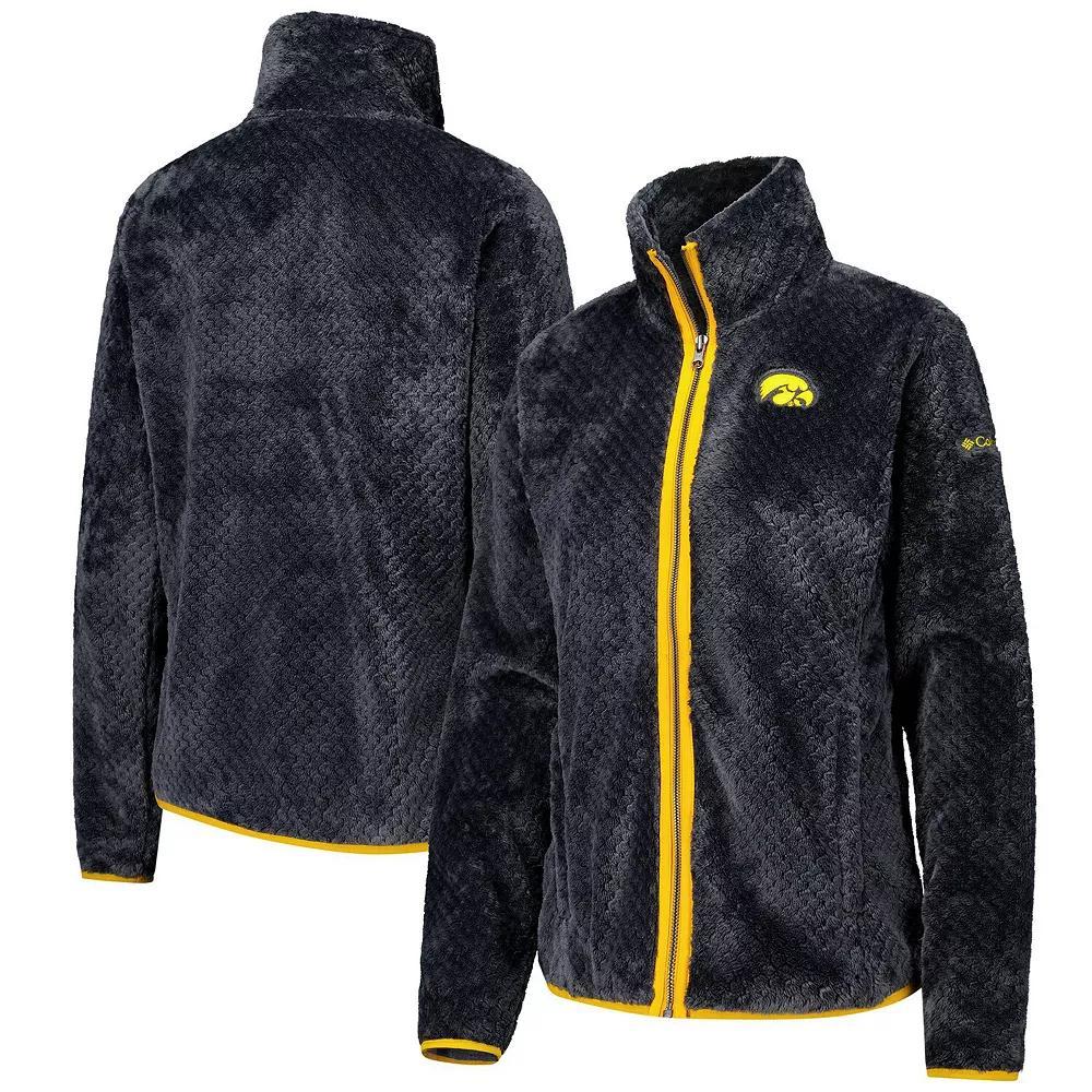 Women's Columbia  Gray Iowa State Cyclones Fireside II Sherpa Full-Zip Jacket, Size: Medium, Grey Product Image