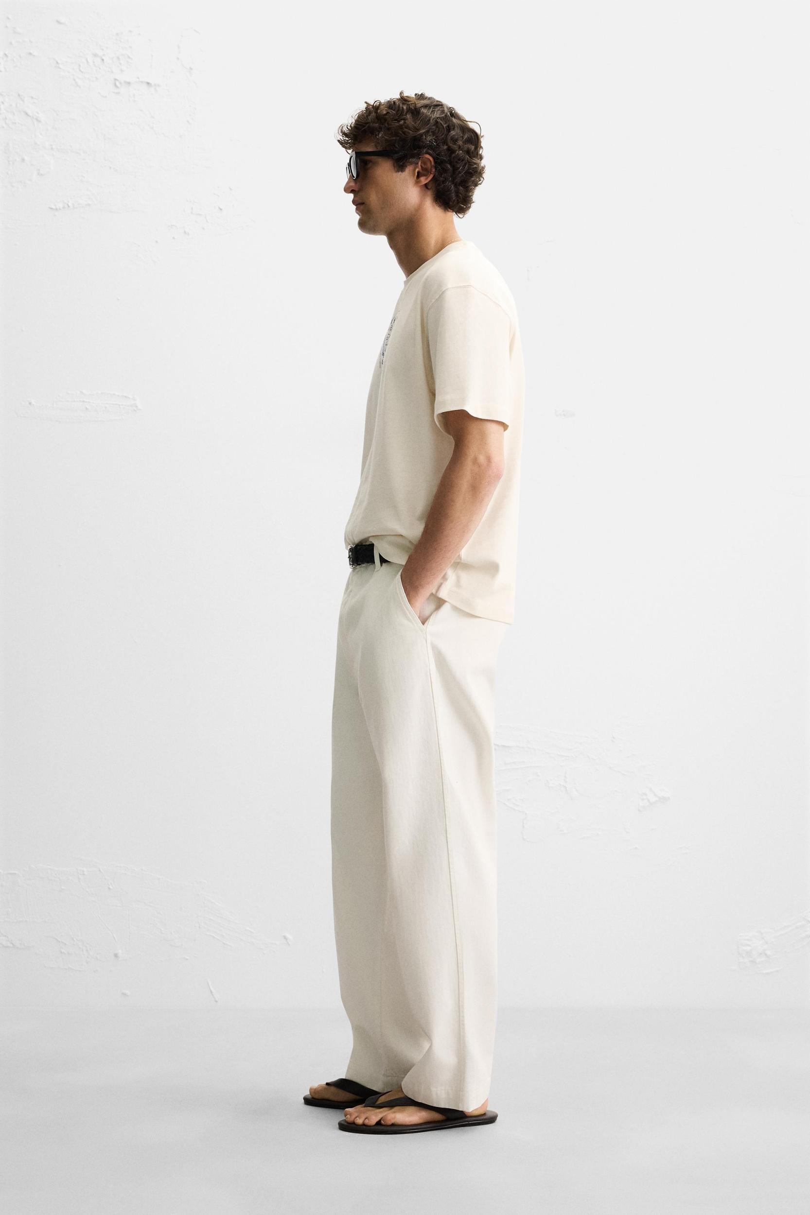 COMBINATION EMBROIDERY T-SHIRT Product Image