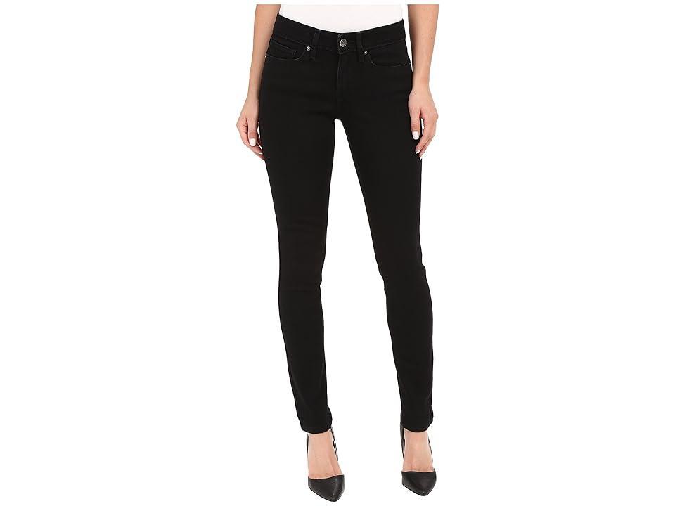 Women's Levi's® 711™ Skinny Jeans, Size: 25(US 0)Small, Soft Black Product Image