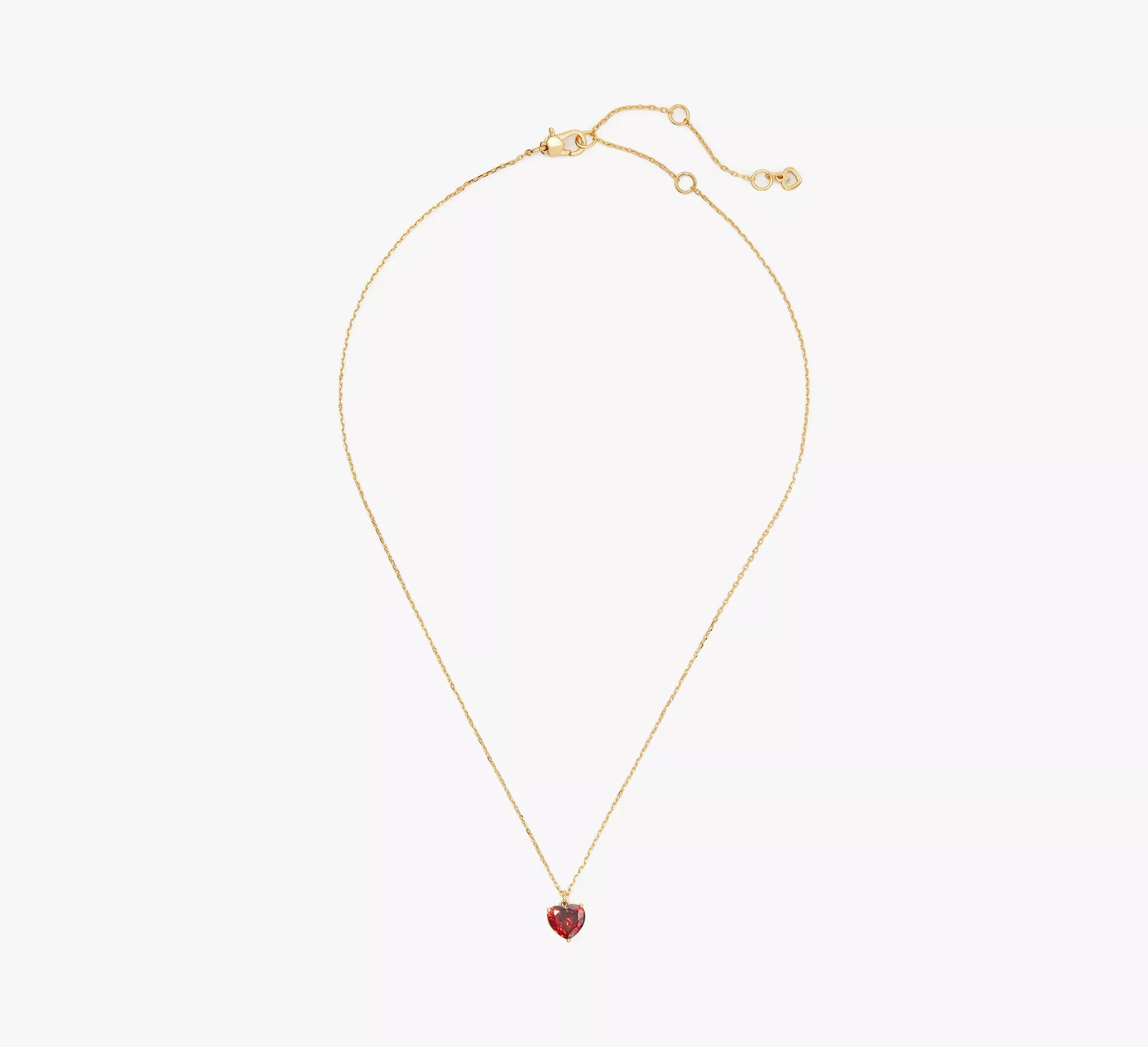 kate spade new york My Love Heart Short Pendant Necklace Product Image