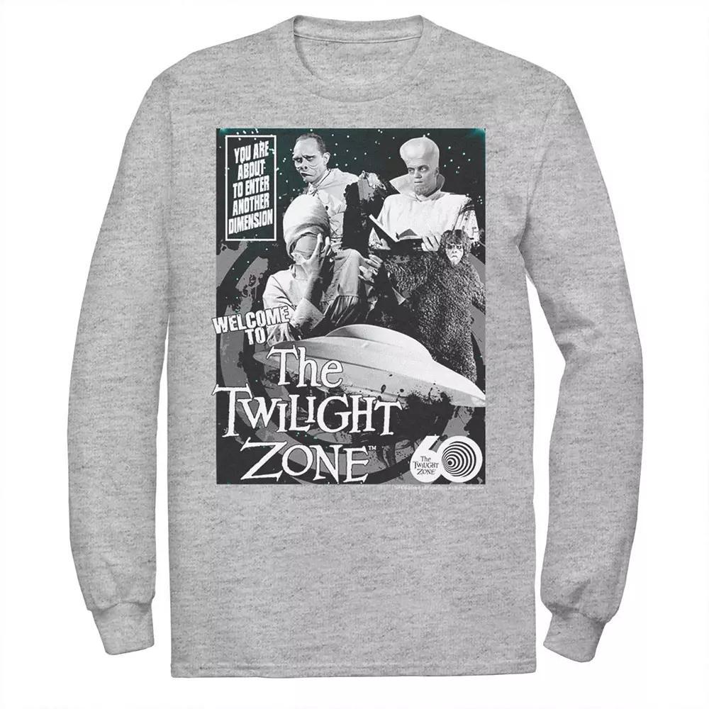 Men's CBS The Twilight Zone Comic 60th Tee, Size: XXL, Athletic Grey Product Image