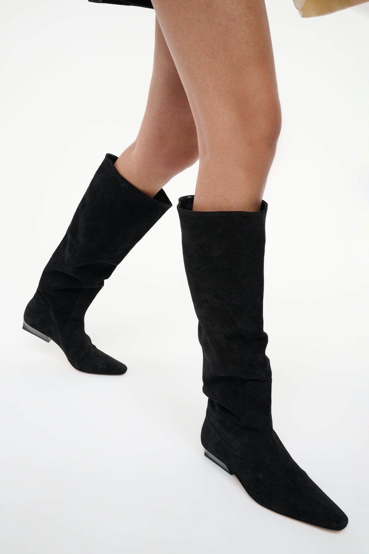 WALLY FLAT BOOT | BLACK Product Image