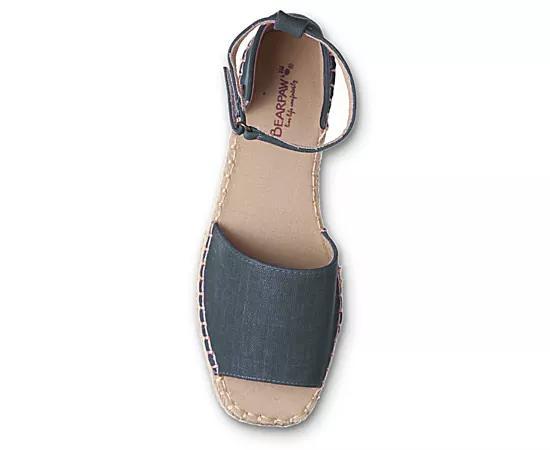 Bearpaw Affogato Women's Espadrille Sandals, Size: 8, Blue Product Image
