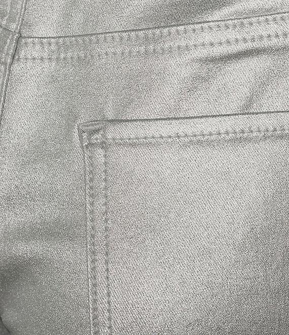 GB Coated Metallic Straight/Wide Leg Pants Product Image