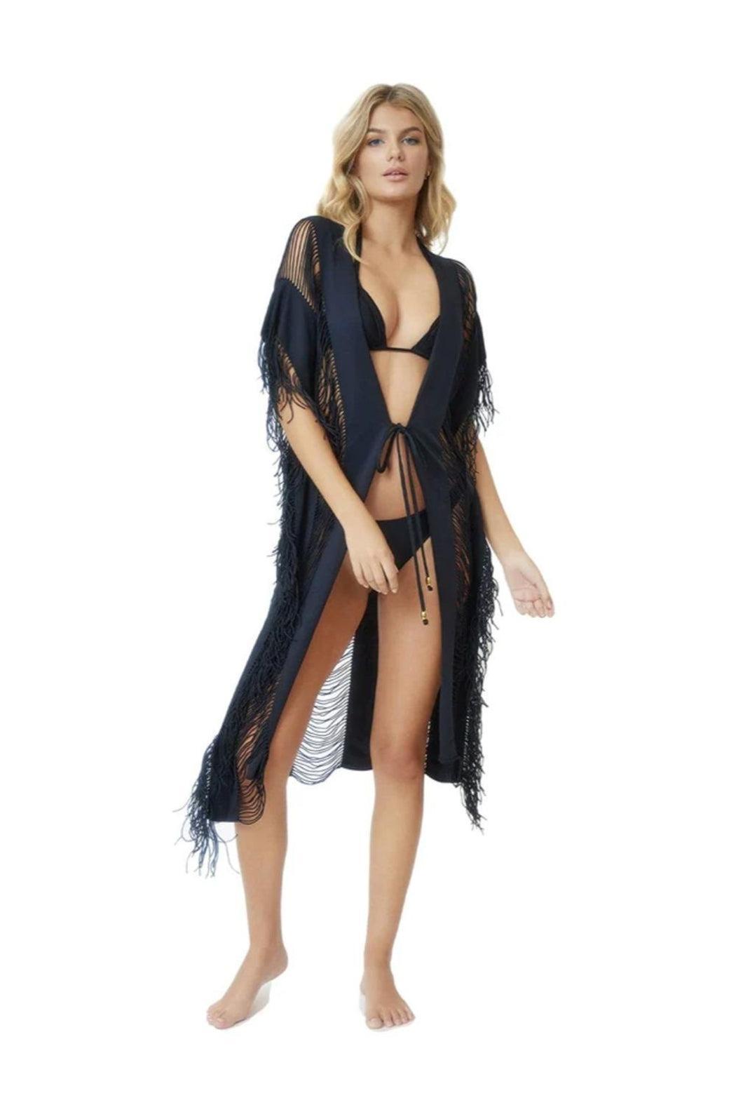 Midnight Monique Tie Kimono Female Product Image