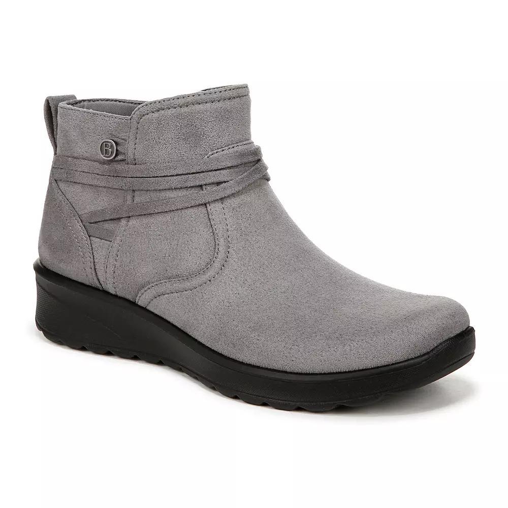 LifeStride Guest Women's Ankle Boots, Size: 8.5 Wide, Grey Fabric Product Image