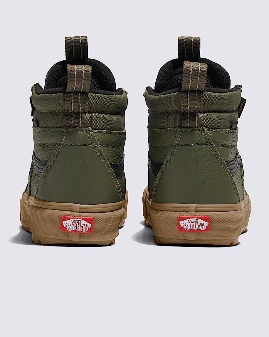 MTE Sk8-Hi Waterproof Insulated Shoe in Grape Leaf Green / Gum| Vans US Product Image