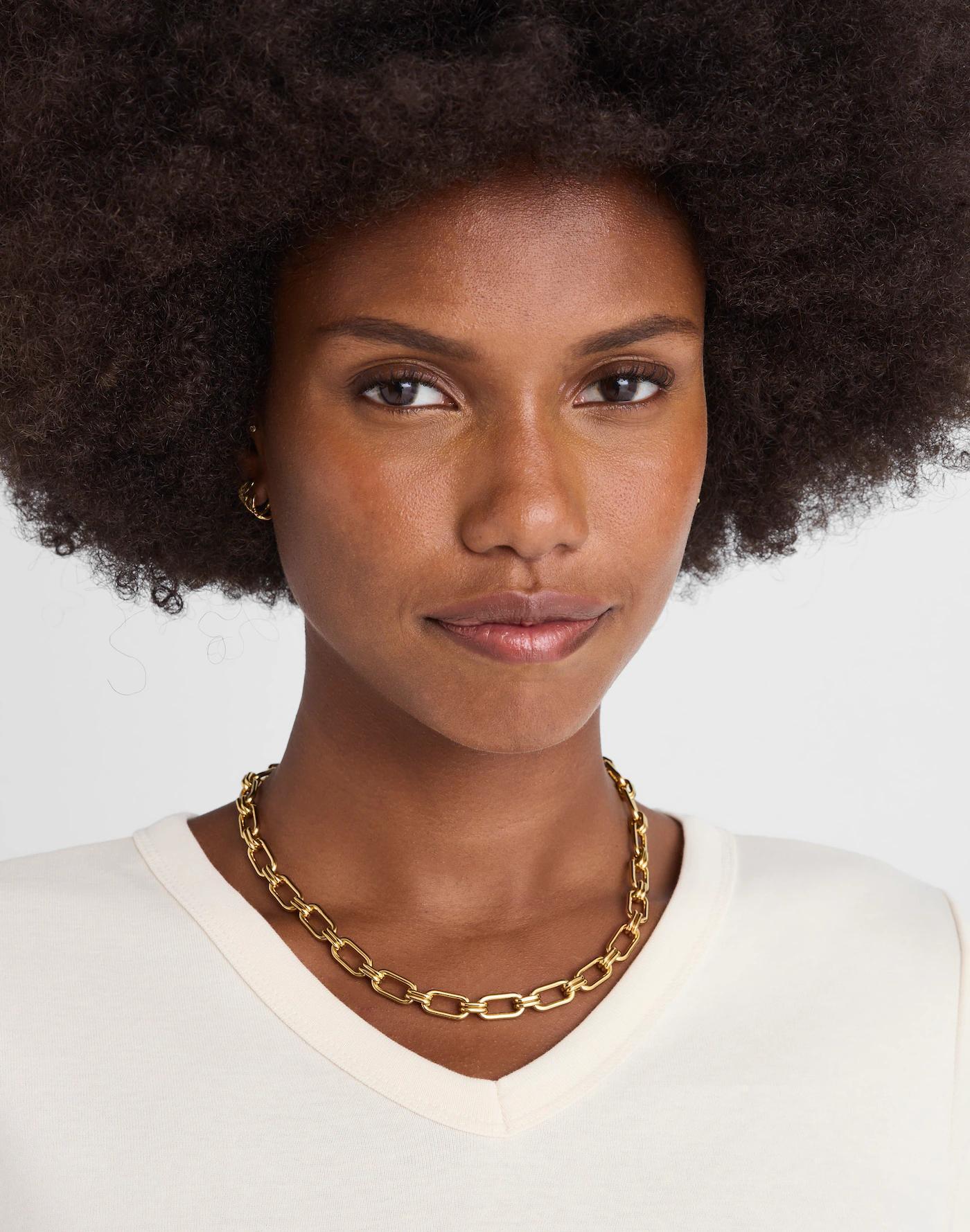 Chunky Link Chain Necklace Product Image