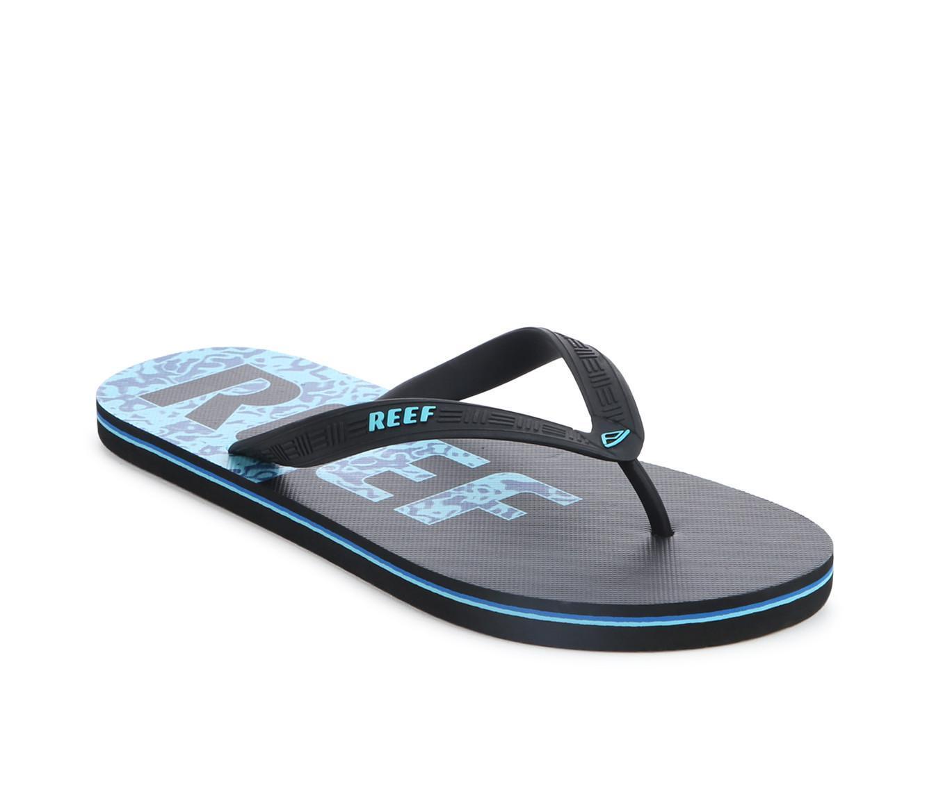 Men's Reef Seaside Print Flip-Flops Product Image