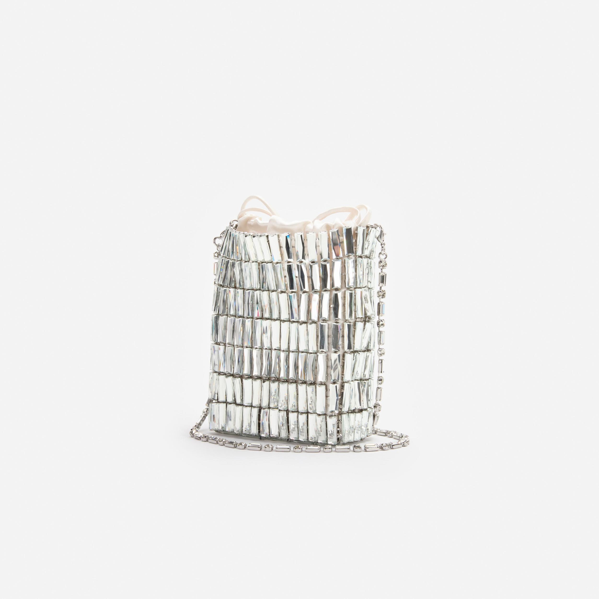 Silver Crystal Mini Bag Product Image