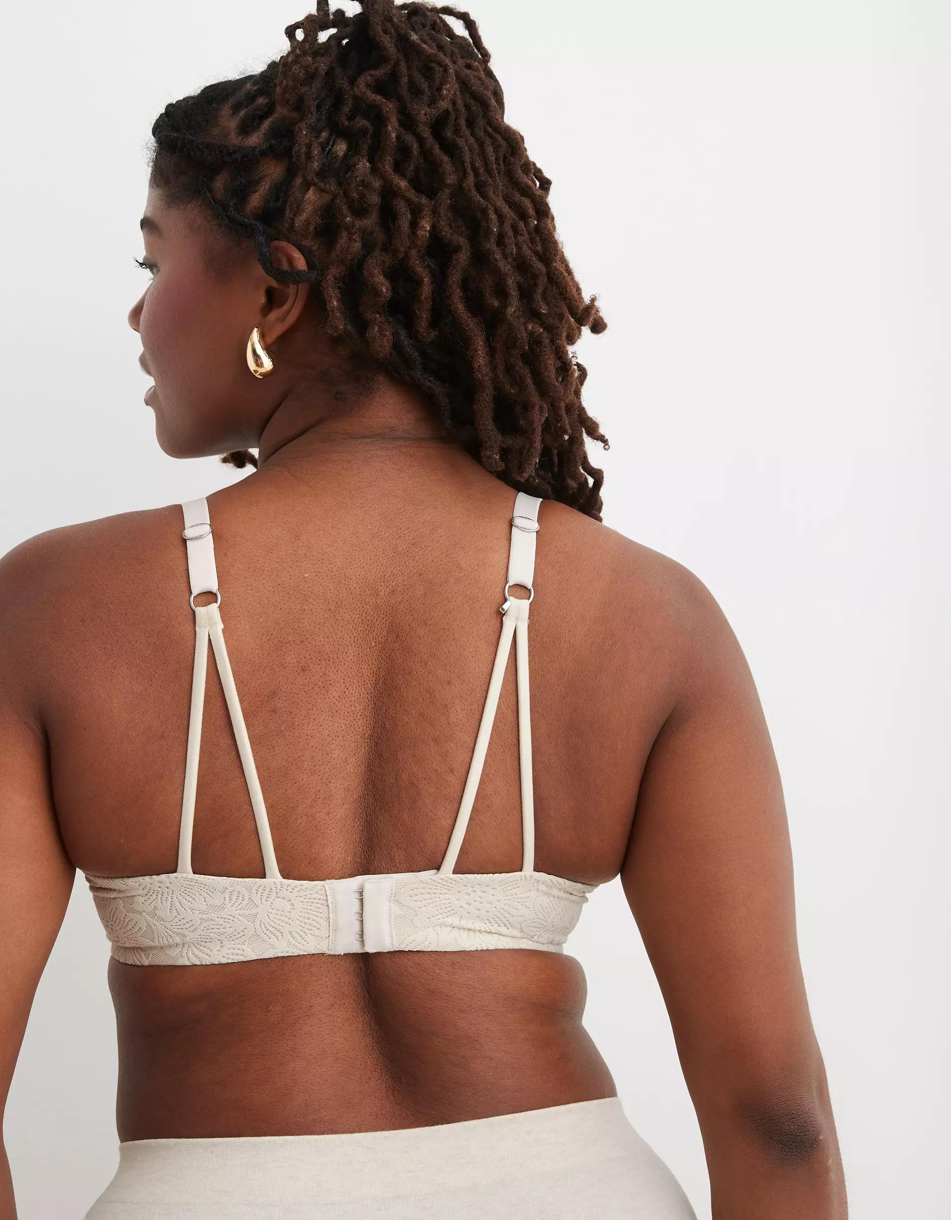 Sunnie Bloom Lace Strappy Demi Push Up Bra Product Image