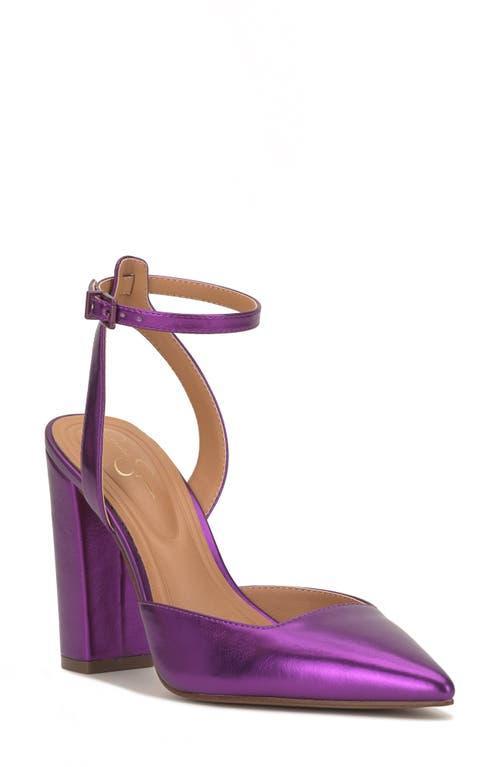 Jessica Simpson Nazela Patent Ankle Strap Dress Pumps Product Image