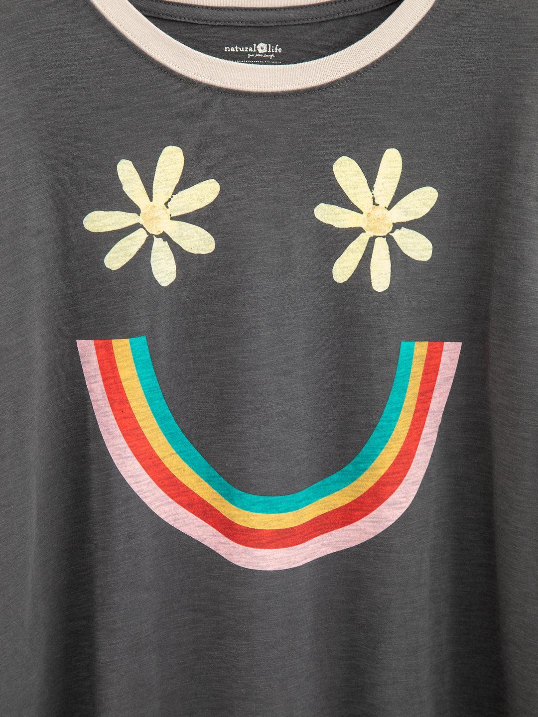 Ringer Oversized Tee Shirt Product Image