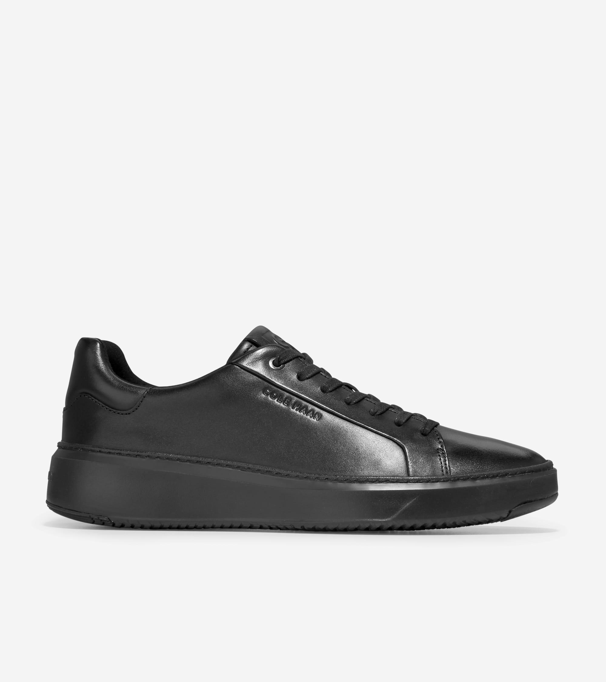 Cole Haan Mens GrandPr Topspin Leather Sneakers Product Image
