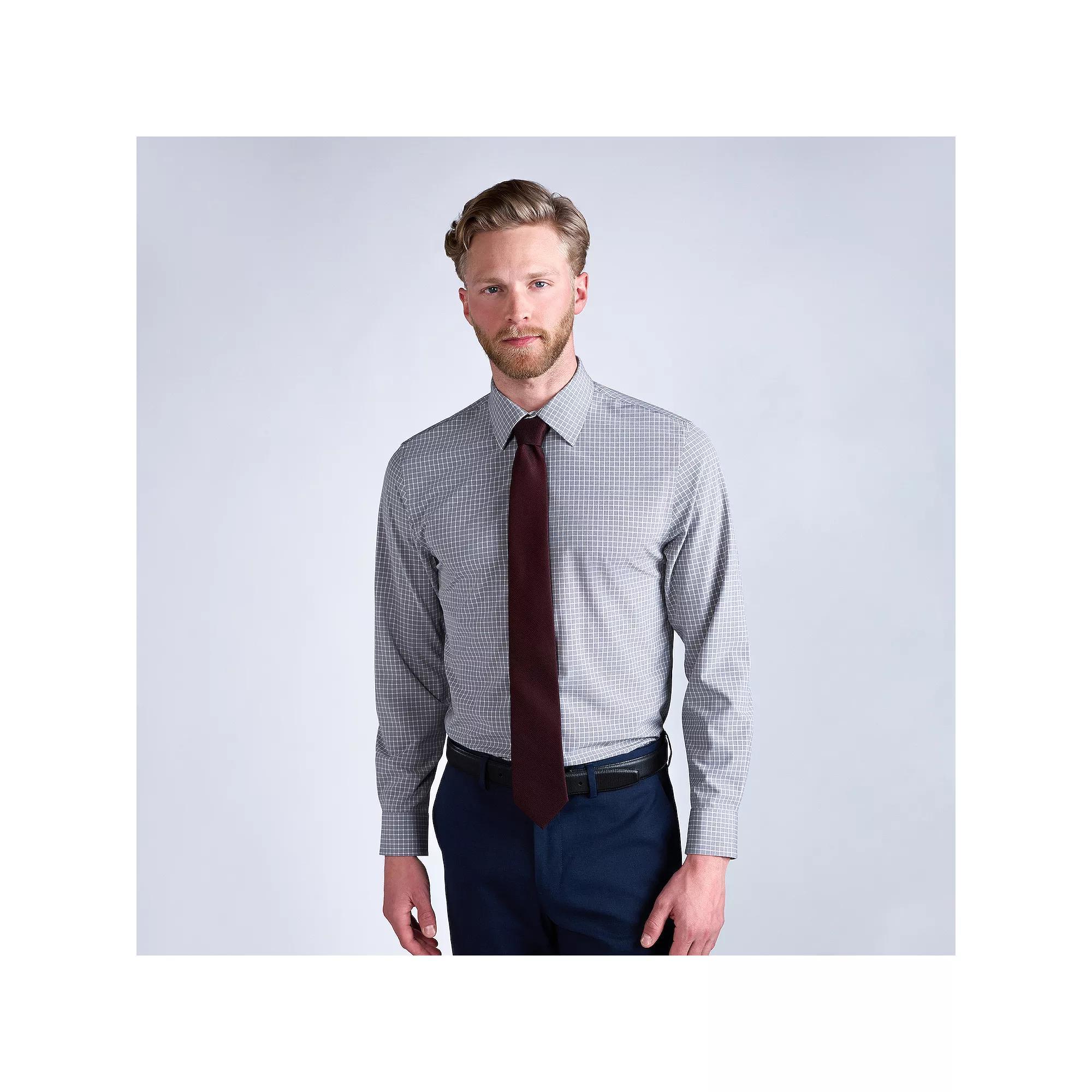 Mens Haggar Performance Slim Fit Dress Shirt Product Image